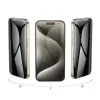 Защитное Стекло Hoco A38 360-degree privacy protection full-screen tempered glass iP15 Pro [Black] 